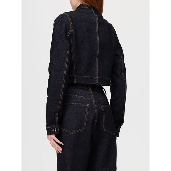 Alaia Jacket Woman Black - Picture 3 of 4